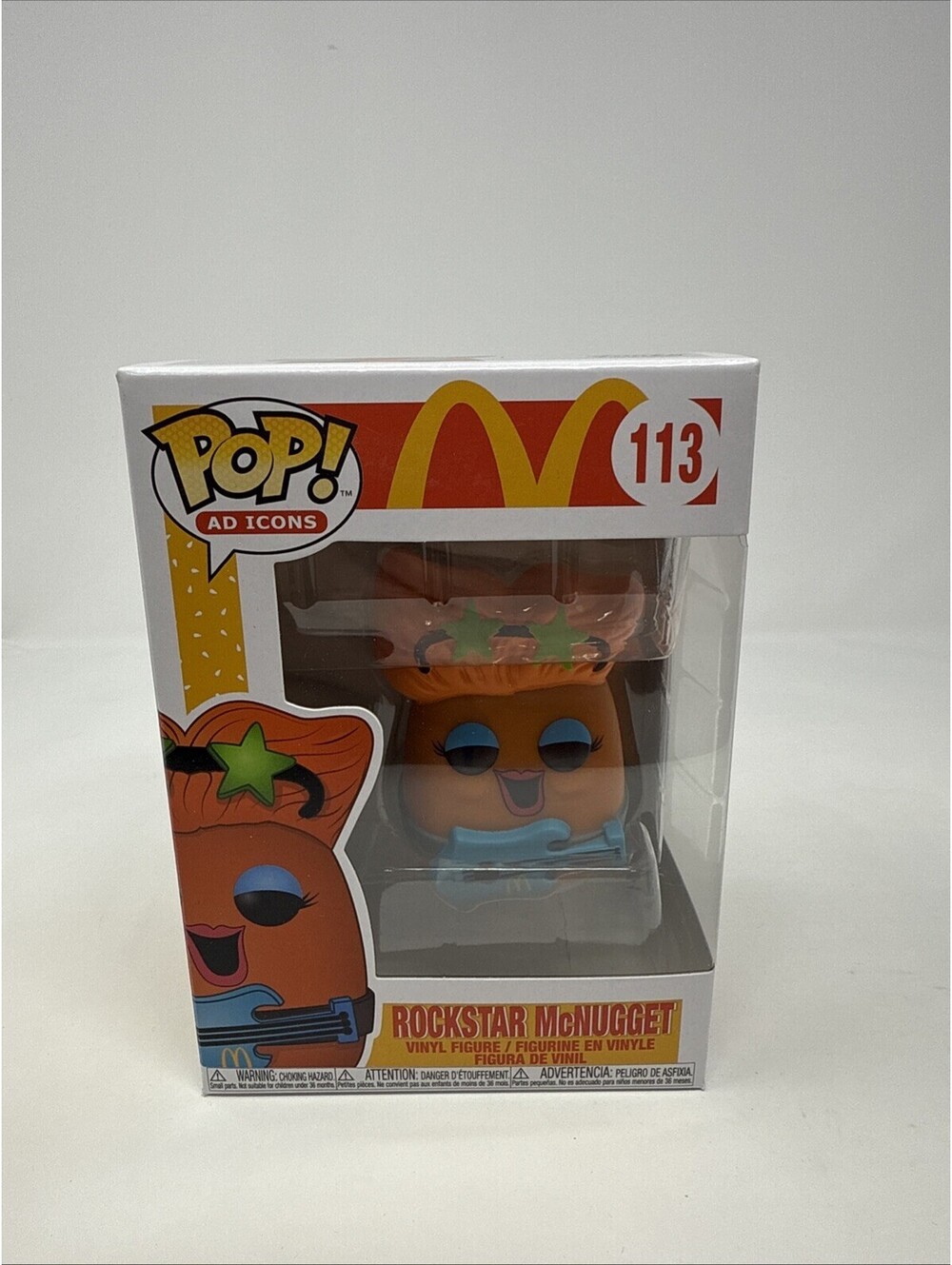 New Funko Pop Ad Icons McDonald's Rockstar McNugget #113